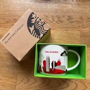 Starbucks You Are Here Collection Oklahoma Mug NIB
